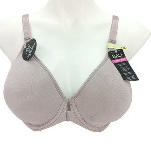 BALI CONFORT FULLY ADJUSTABLE 42B PINK UNDERWIRE BRA.  (AI80)